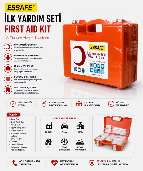 İlk Yardım Seti Çantası