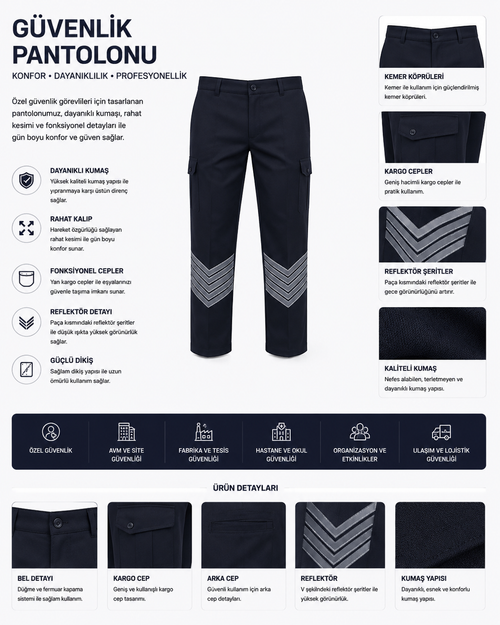 Özel Güvenlik Pantolonu