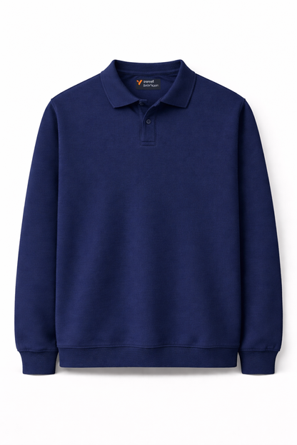 SF Premium Polo Yaka Sweatshirt